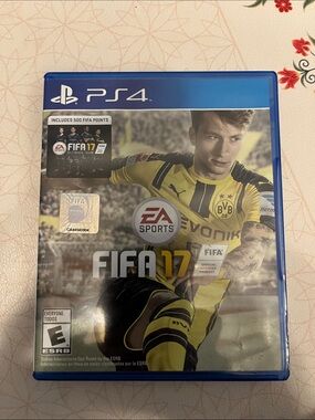 FIFA 17 PS4 Game by — Yellow and Black Cover